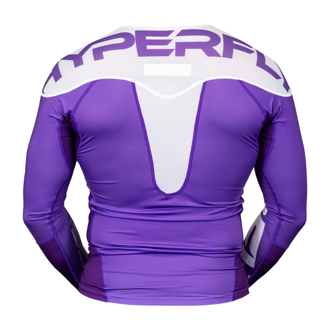 ProComp Edge Ranked Rash Guard Purple No Gi - Rash Guard Hyperfly 