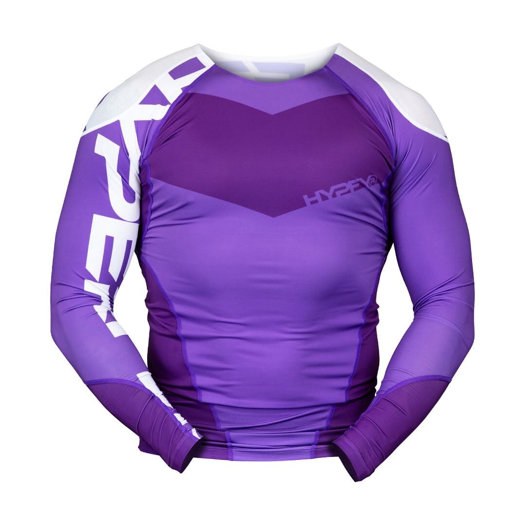 ProComp Edge Ranked Rash Guard Purple No Gi - Rash Guard Hyperfly 