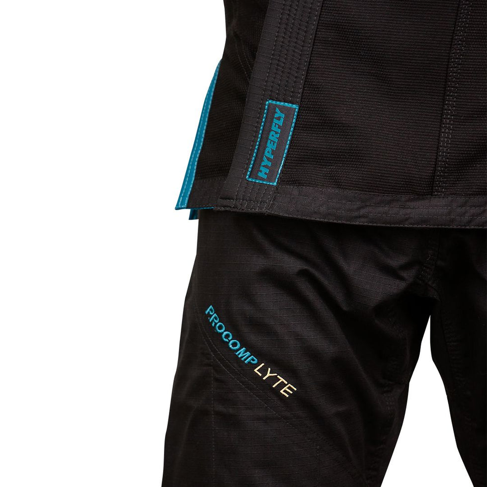 ProComp Lyte Ocean Gold BJJ Gi - Fitted Competition Gi | Hyperfly