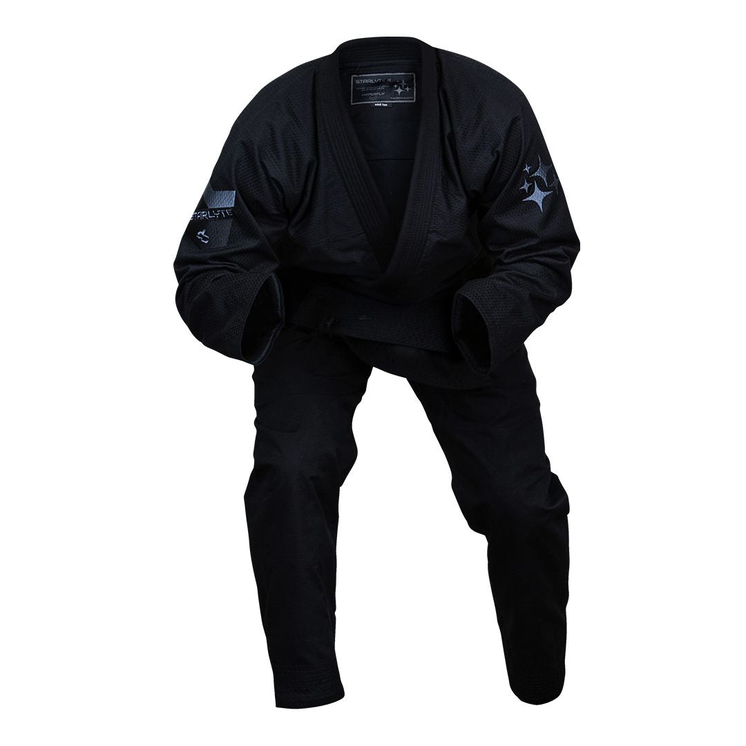 Starlyte III Black BJJ Gi – Hyperfly Starlyte III Black BJJ Gi – Hyperfly