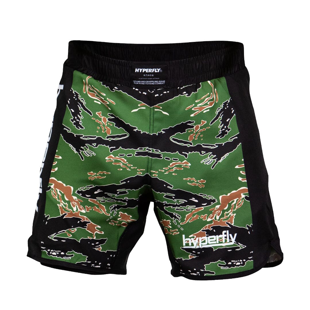 Tiger Camo No Gi Shorts Apparel - Bottoms Hyperfly 