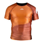 Yin Yang Short Sleeve Rash Guard (Preorder) No Gi - Rash Guard Hyperfly Brown X Small 