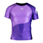 Yin Yang Short Sleeve Rash Guard (Preorder) No Gi - Rash Guard Hyperfly Purple X Small 