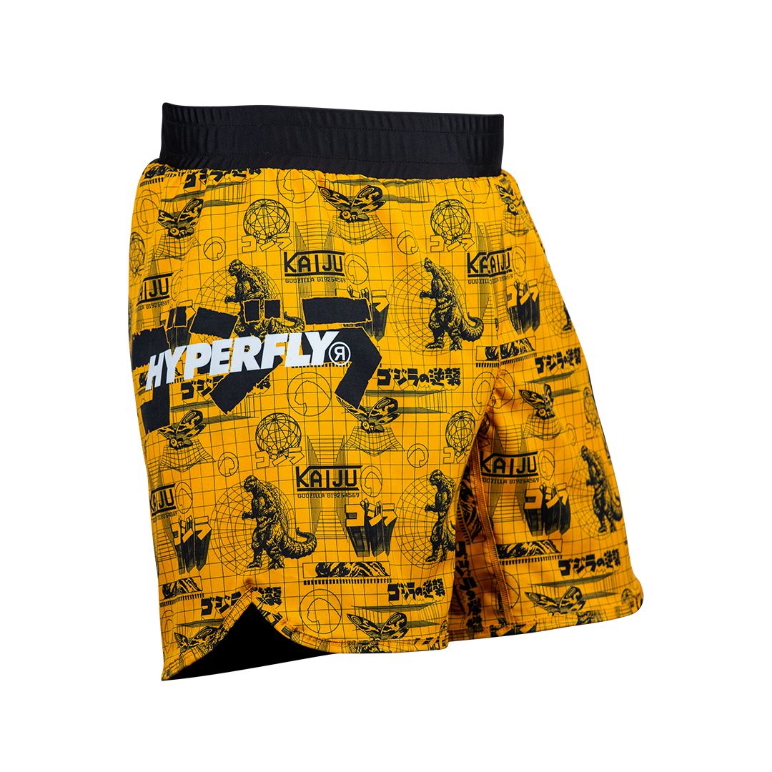 HYPERFLY + Godzilla Grid Shorts No Gi - Rash Guard Hyperfly 