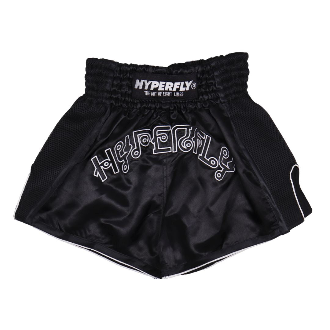 Hyperfly Muay Thai Shorts Apparel - Bottoms Hyperfly Black X Small 