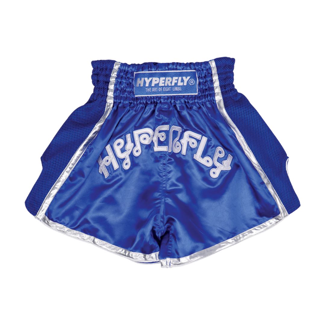 Hyperfly Muay Thai Shorts Apparel - Bottoms Hyperfly Blue X Small 