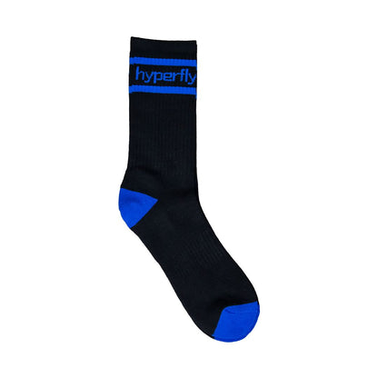 Hyperfly Socks Accessory Hyperfly Black with Blue 