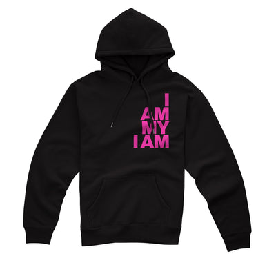 I AM MY I AM. Collection Hyperfly Hoodie Pink X Small