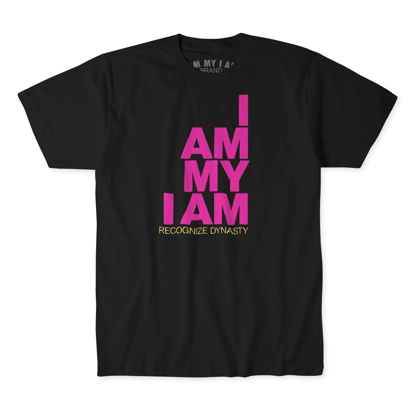 I AM MY I AM. Collection Hyperfly Tee Pink X Small