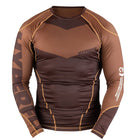 Long Sleeve Supreme Ranked Rash Guard No Gi - Rash Guard Hyperfly 