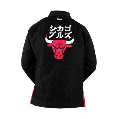 NBA + HYPERFLY Katakana Bulls Gi Kimono - Adult Hyperfly 