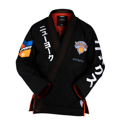 NBA + HYPERFLY Katakana Knicks Gi Kimono - Adult Hyperfly A0 