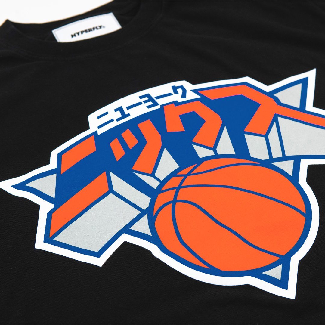 NBA x HYPERFLY Katakana Tee / Knicks Hyperfly 