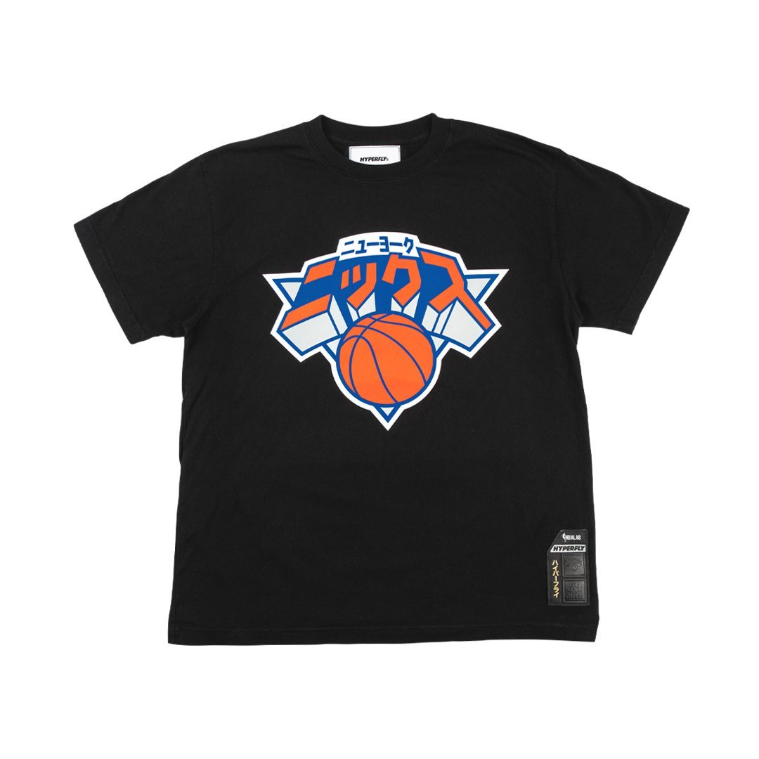 NBA x HYPERFLY Katakana Tee / Knicks Hyperfly Small 