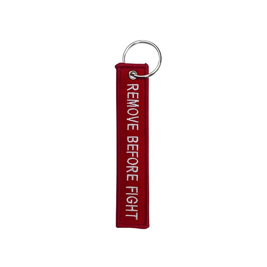 Remove Before Fight - Key Chain. Compression DO OR DIE Red 3 Pack 