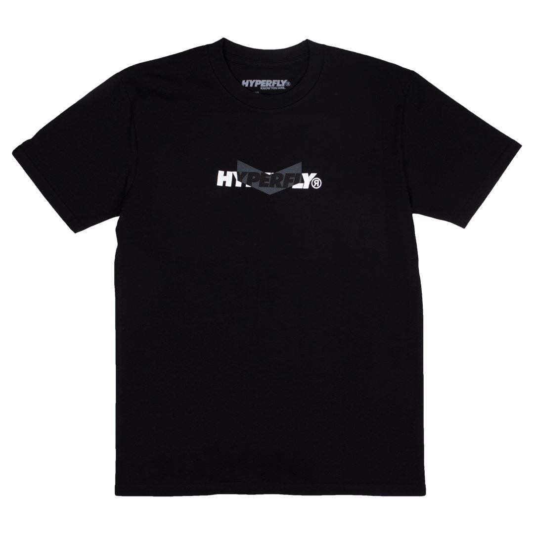 The Iconic Tee Hyperfly Black & White Small 
