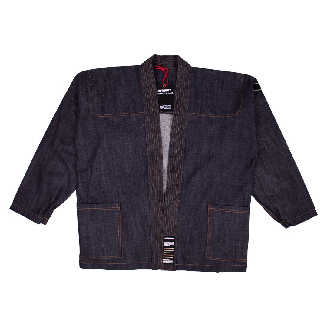 YCTH. Denim Jacket Apparel - Outerwear Hyperfly Black Small 