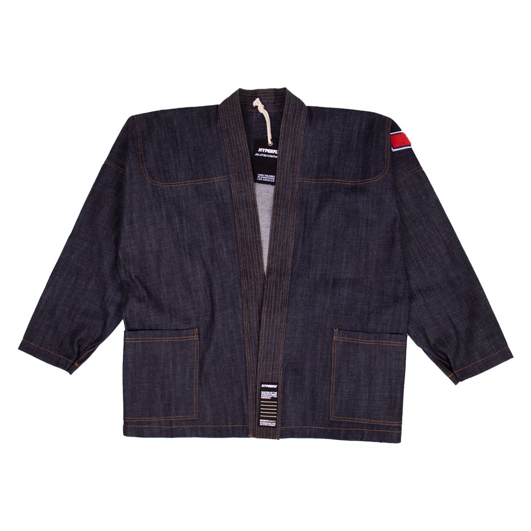 YCTH. Denim Jacket Apparel - Outerwear Hyperfly Red Small 